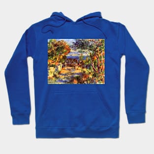 L'Estaque by Pierre Renoir Hoodie